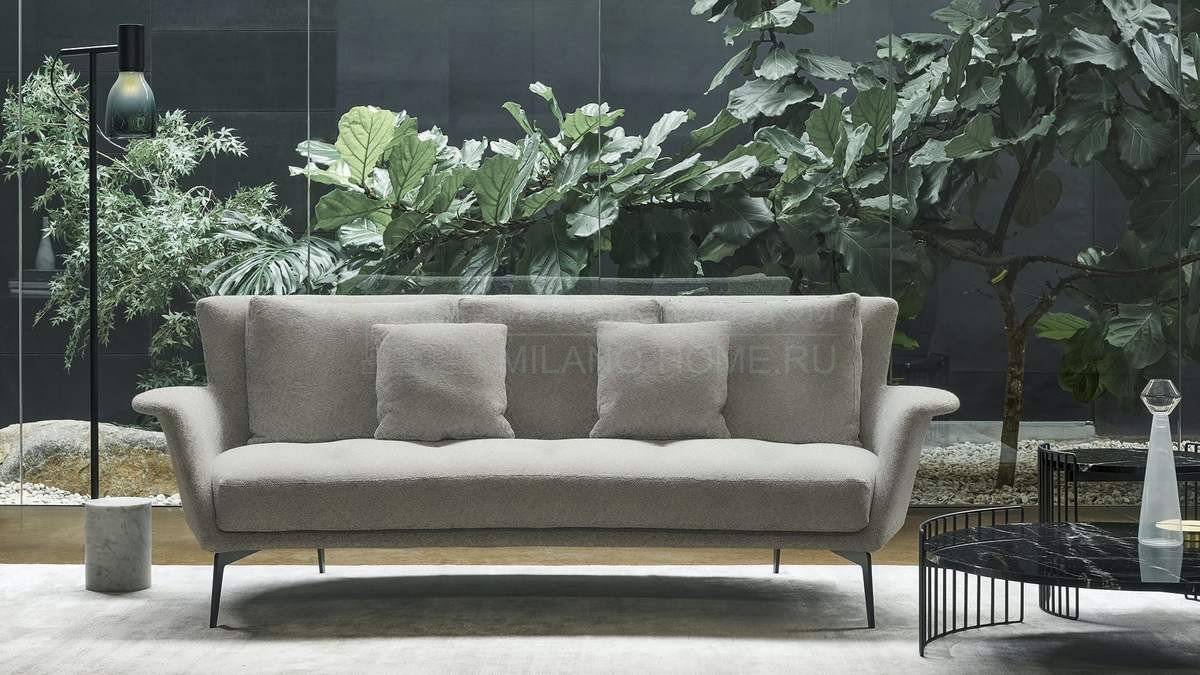 Прямой диван Lovy sofa из Италии фабрики BONALDO