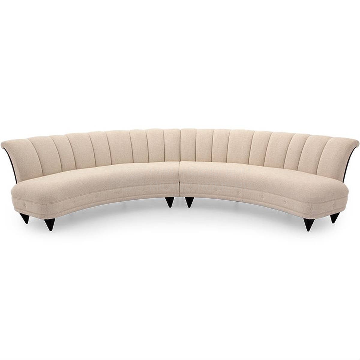 Круглый диван Jumelle sofa из США фабрики CHRISTOPHER GUY