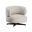 Лаунж кресло Akiko lounge swivel armchair — фотография 4
