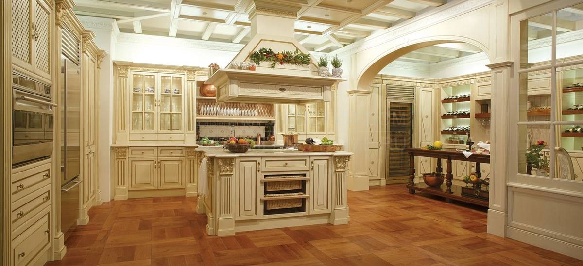 Кухня с островом Royal Luxury из Италии фабрики FAOMA