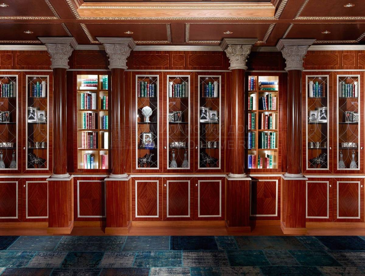 Библиотека L1. 1106 Minerva/library из Италии фабрики ASNAGHI INTERIORS