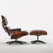 Кожаное кресло Lounge Eames Chair & Ottoman — фотография 3