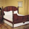 Кровать с деревянным изголовьем New Empire art.H71