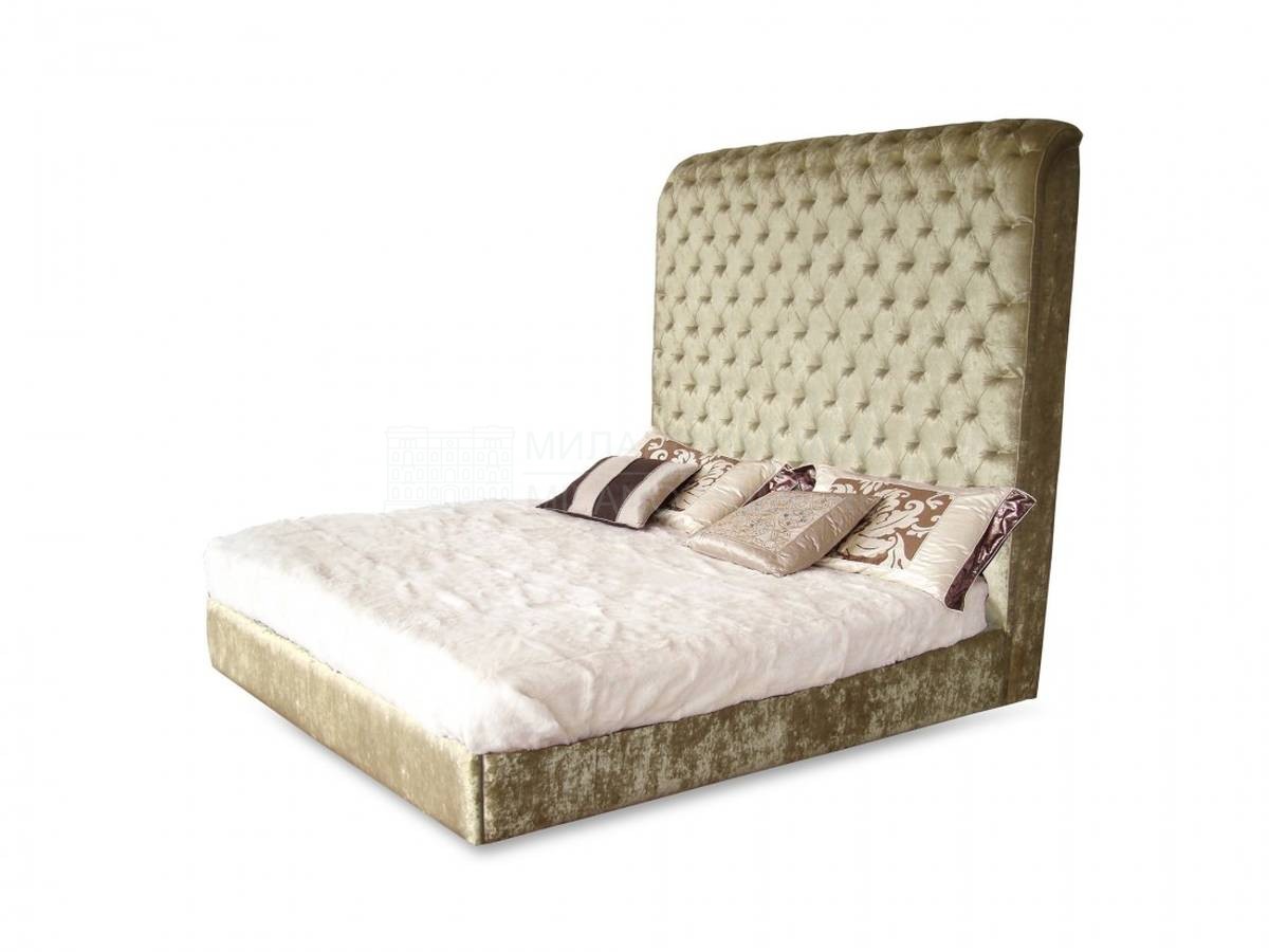 Кровать с мягким изголовьем Parisienne King/bed из Италии фабрики MANTELLASSI
