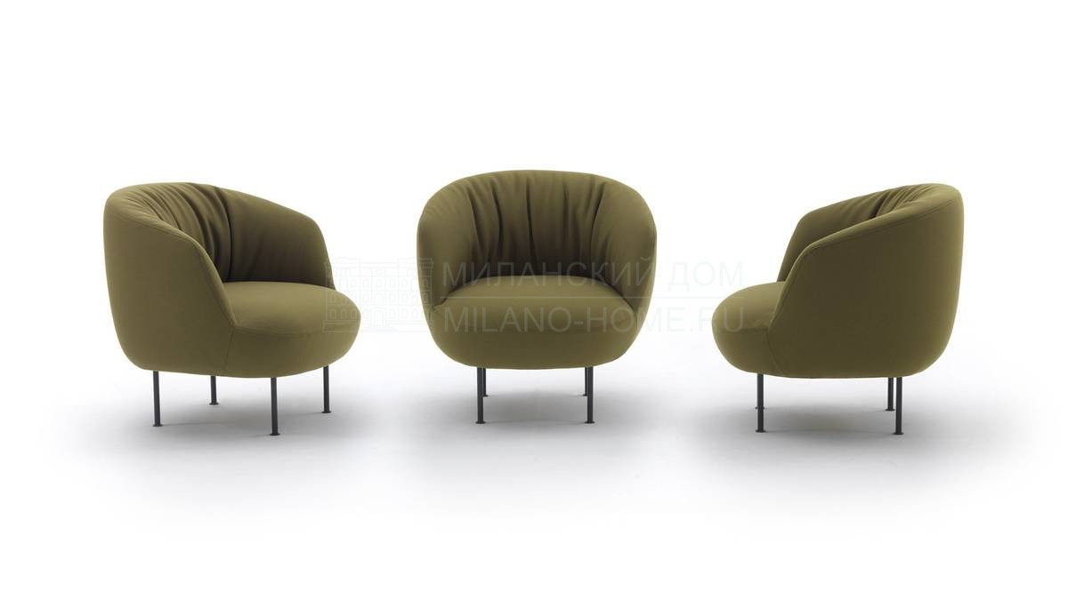 Круглое кресло Suppli armchair из Италии фабрики ARFLEX