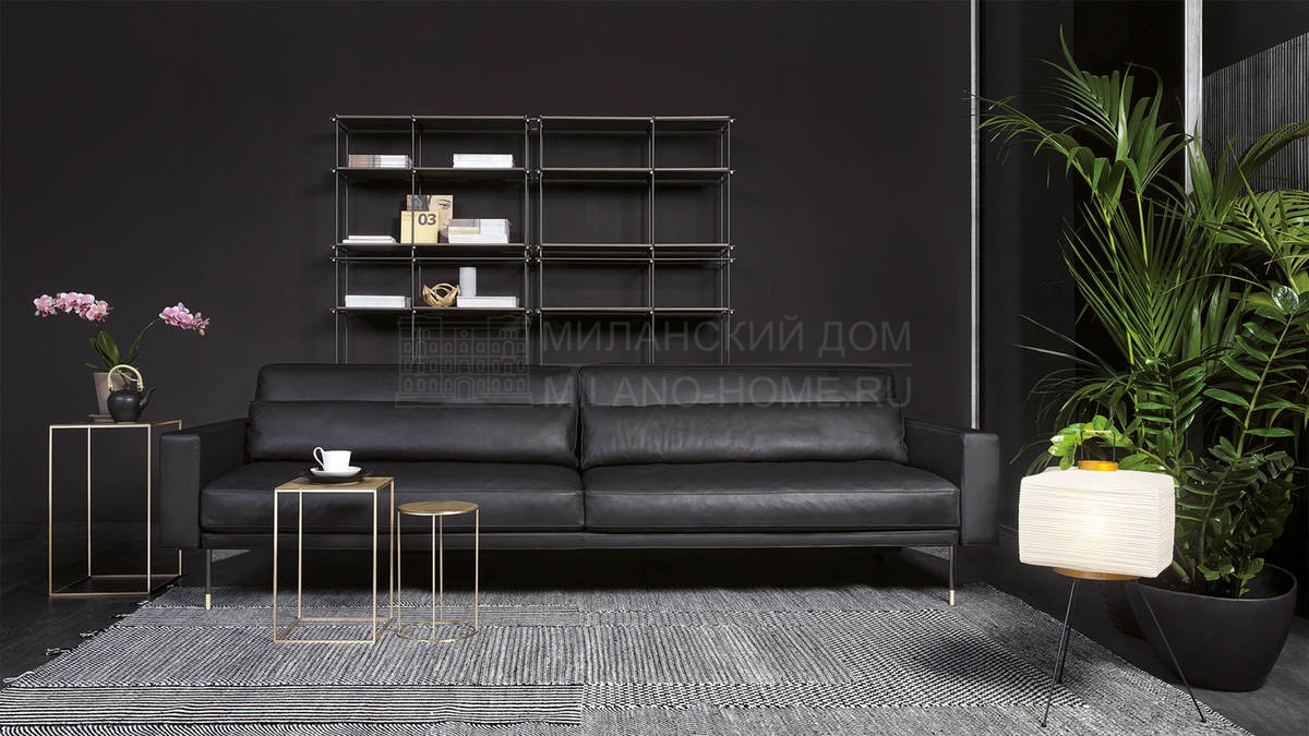 Кожаный диван 110_Modern sofa leather / art.110012 из Италии фабрики VIBIEFFE