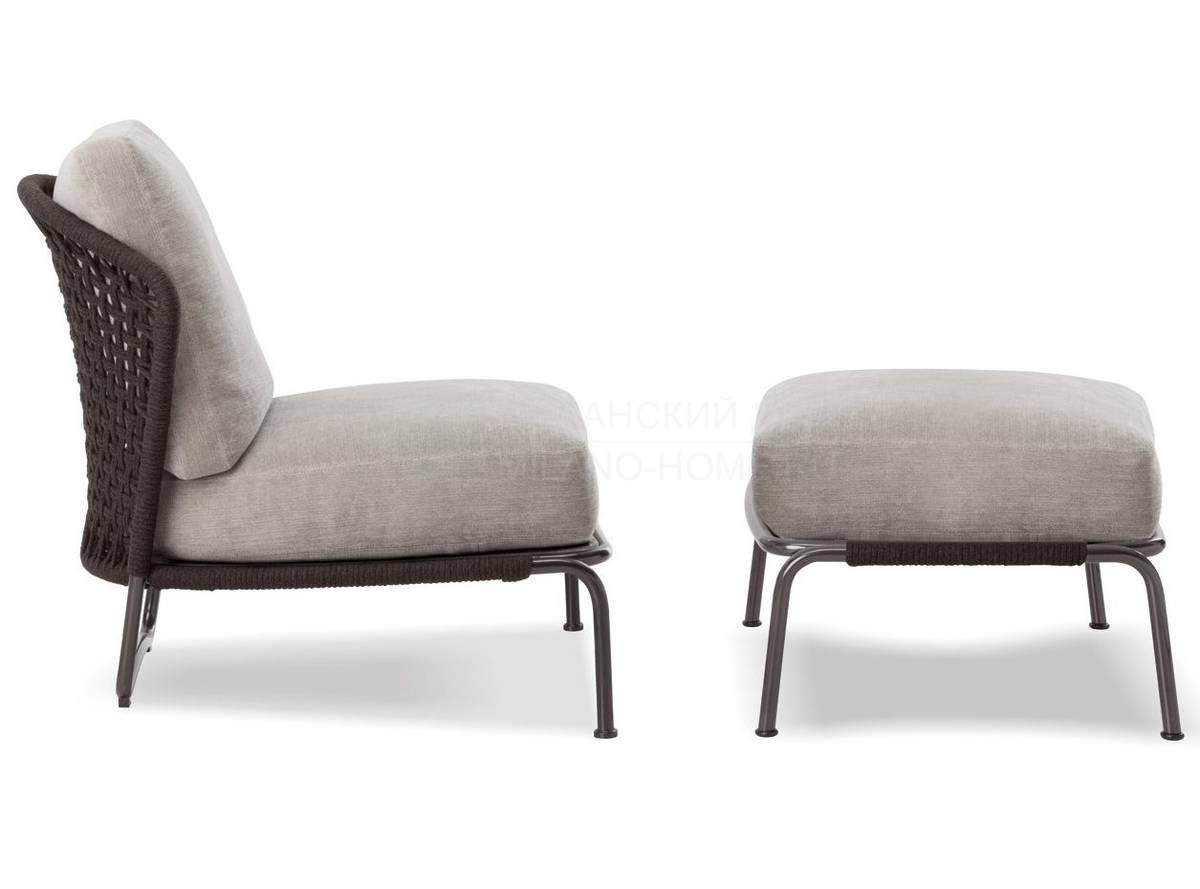 Кресло Aston Cord Indoor armchair из Италии фабрики MINOTTI