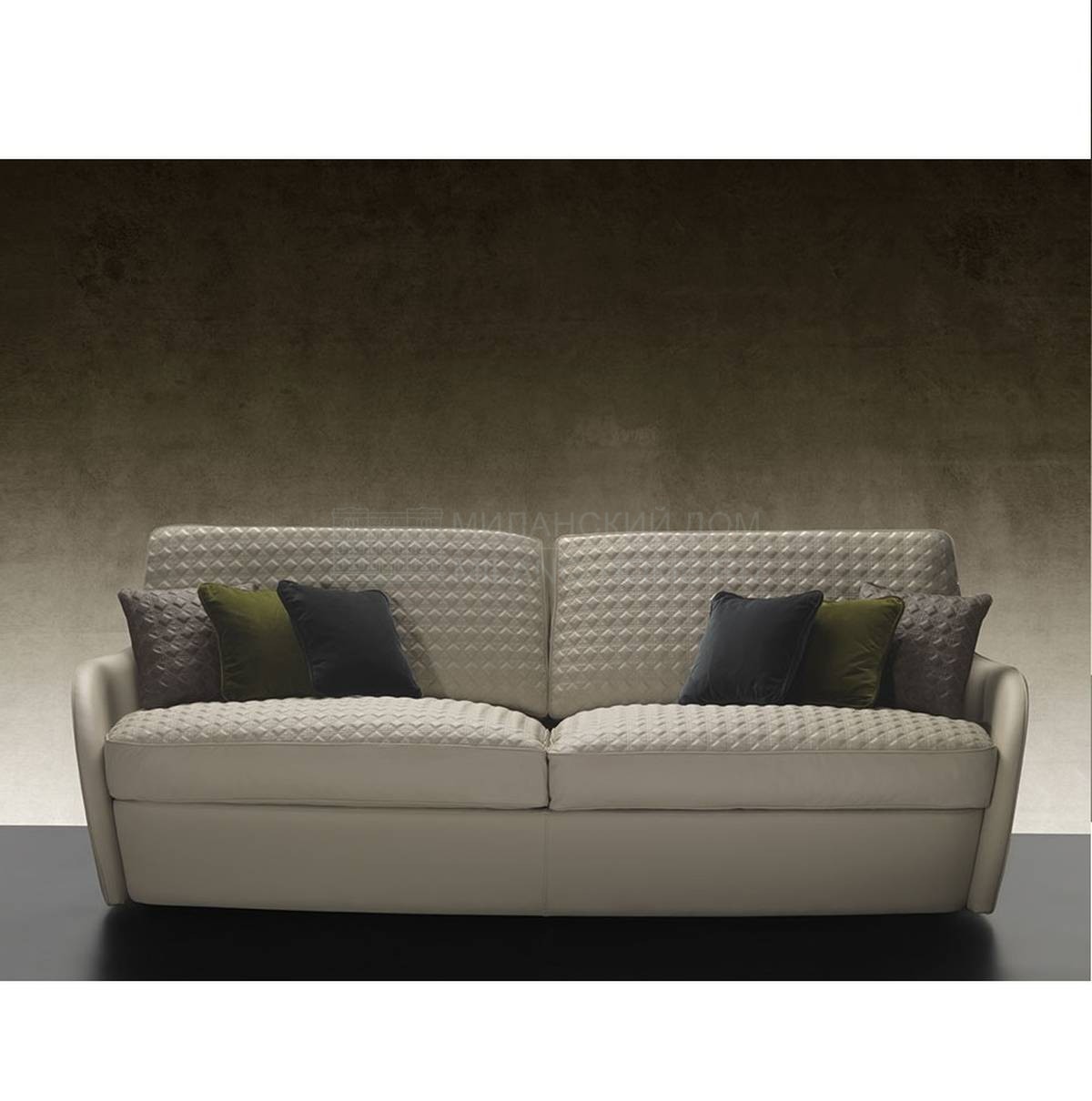 Прямой диван Swan Sofa из Италии фабрики REFLEX ANGELO