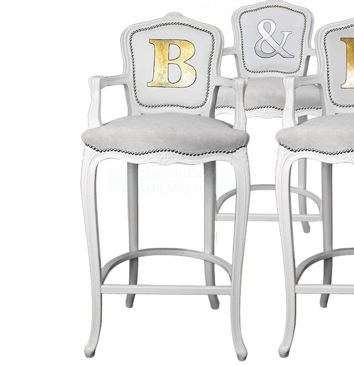 Барный стул B&H stools 4142 из Великобритании фабрики JIMMIE MARTIN