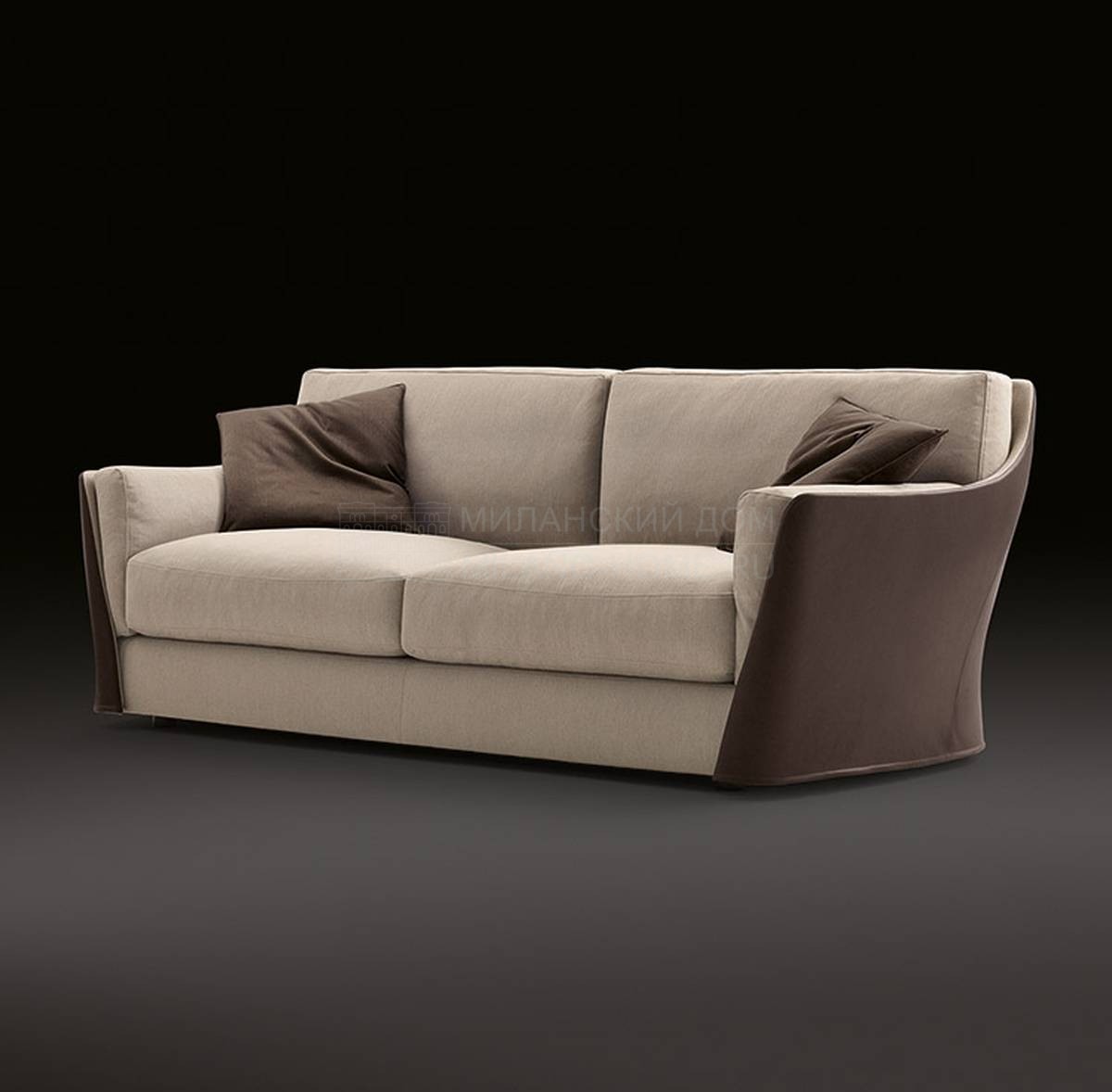 Прямой диван Vittoria / 70510-20-30 из Италии фабрики GIORGETTI