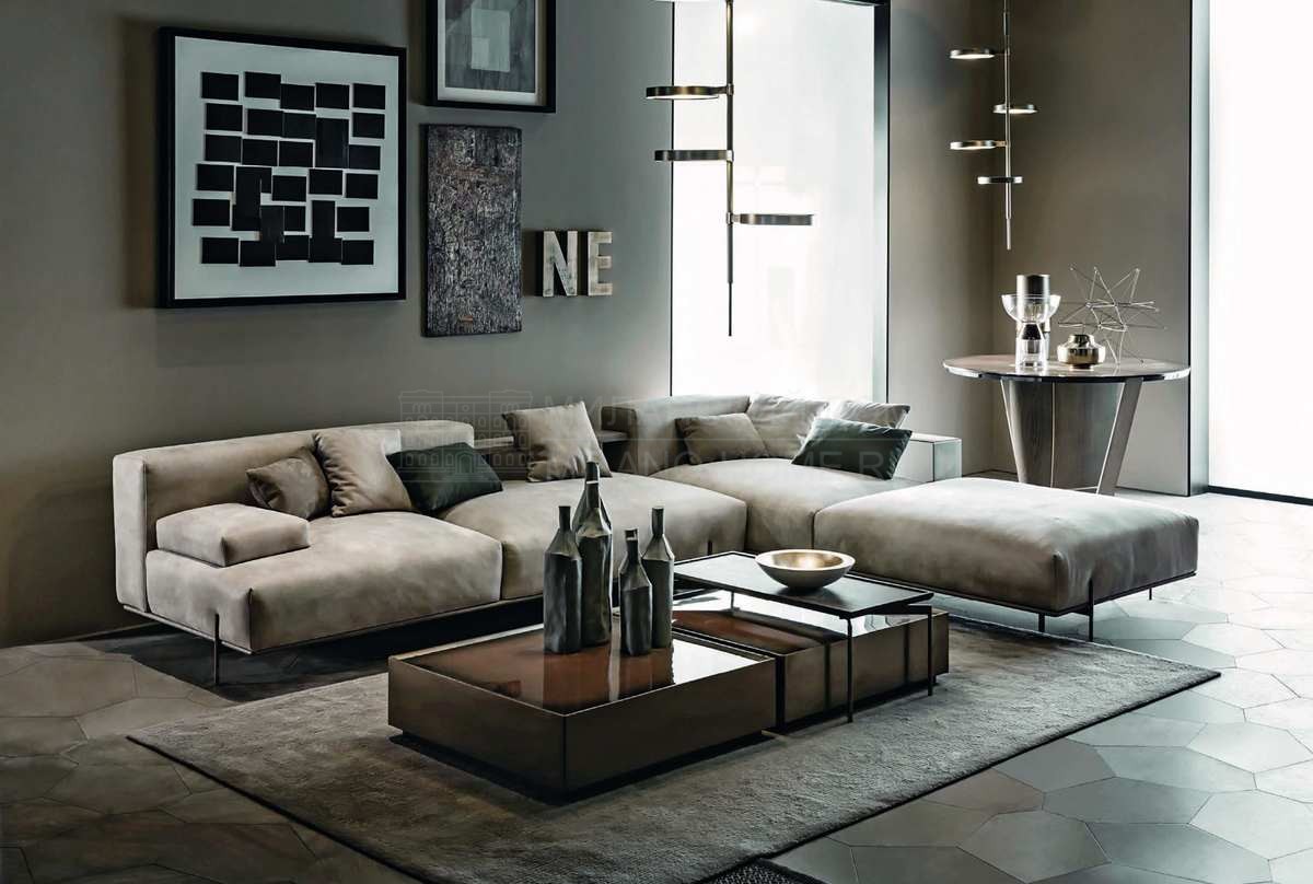 Угловой диван Soho sofa corner из Италии фабрики SHAKE (Luciano Zonta)
