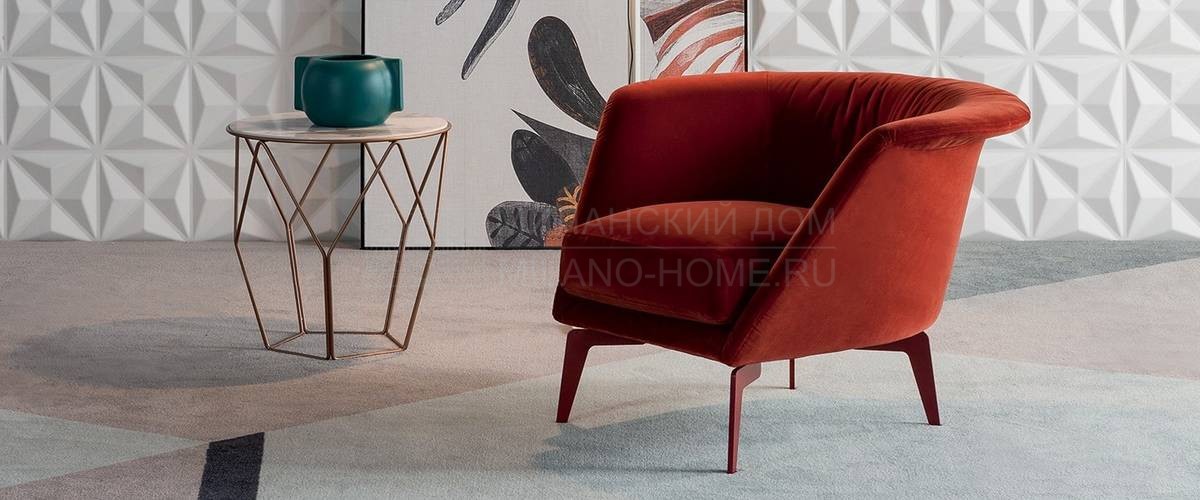 Круглое кресло  Lovy armchair из Италии фабрики BONALDO