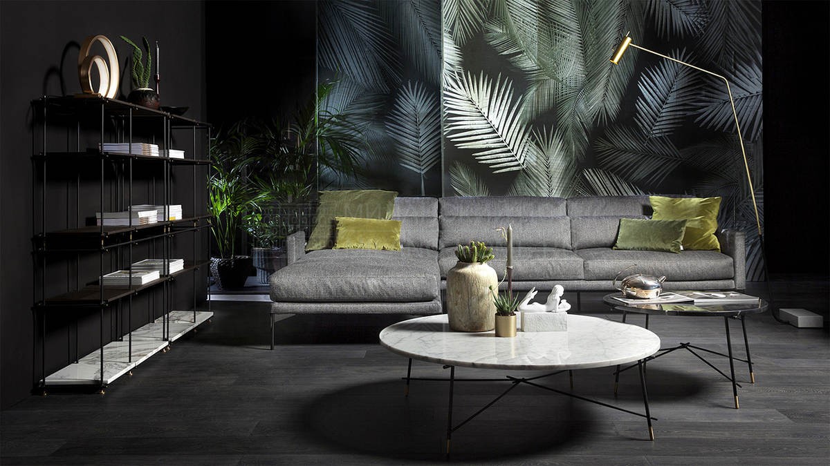 Прямой диван 110_Modern sofa lounge / art.110047 из Италии фабрики VIBIEFFE
