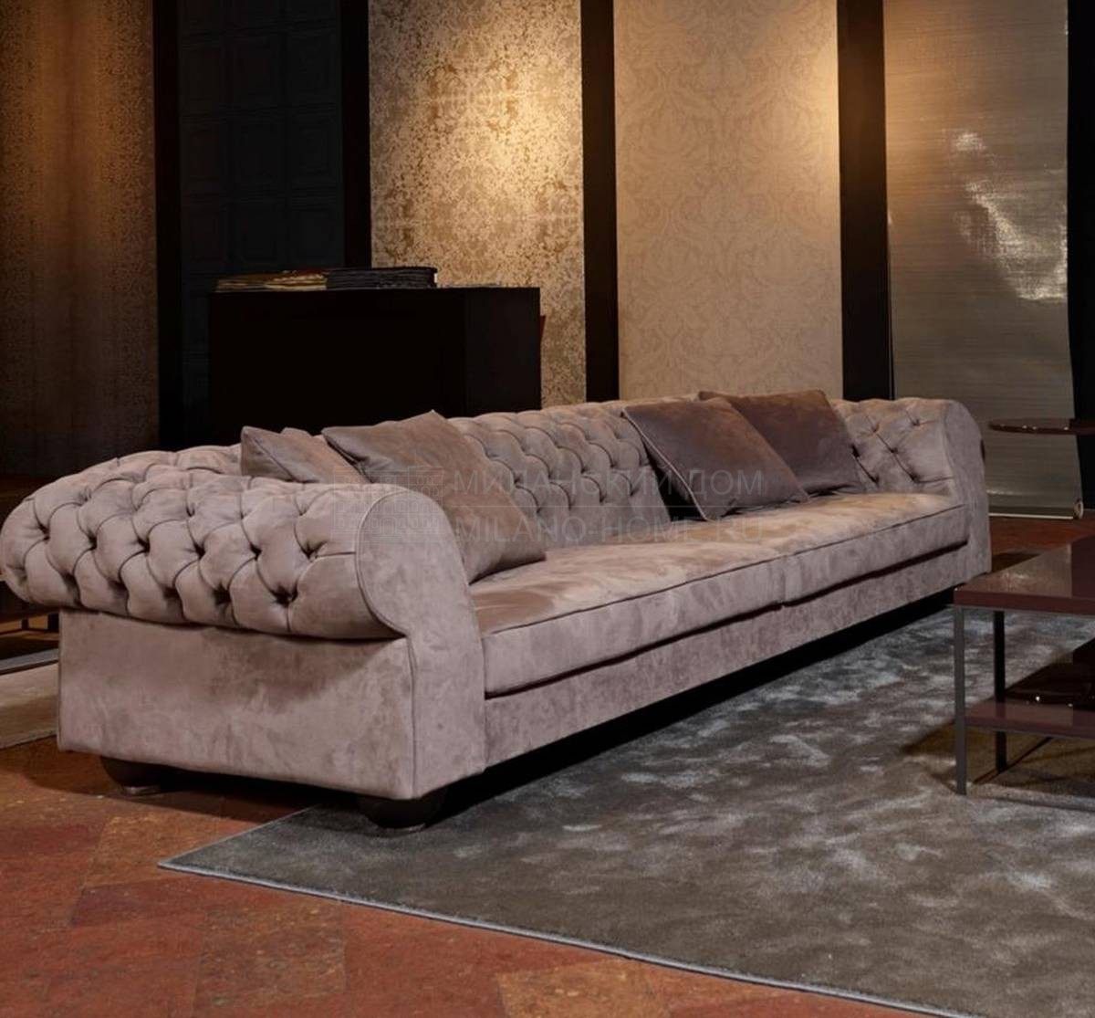Прямой диван Lloyd/ sofa из Италии фабрики NUBE