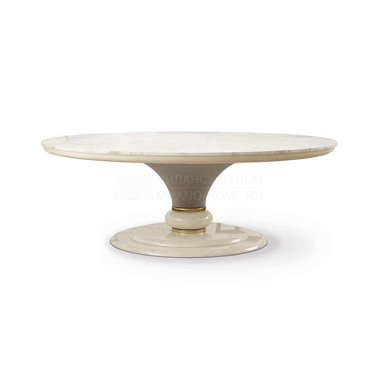 Обеденный стол Caractere round table из Италии фабрики TURRI