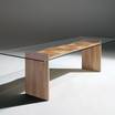 Стеклянный стол Ripples/table — фотография 3