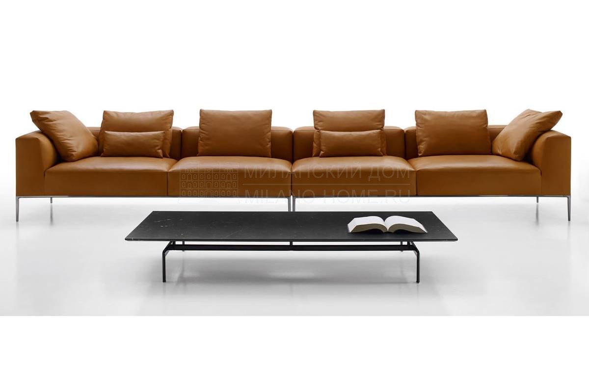 Прямой диван Michel Effe 9MF206, MF256, MF006 из Италии фабрики B&B MAXALTO