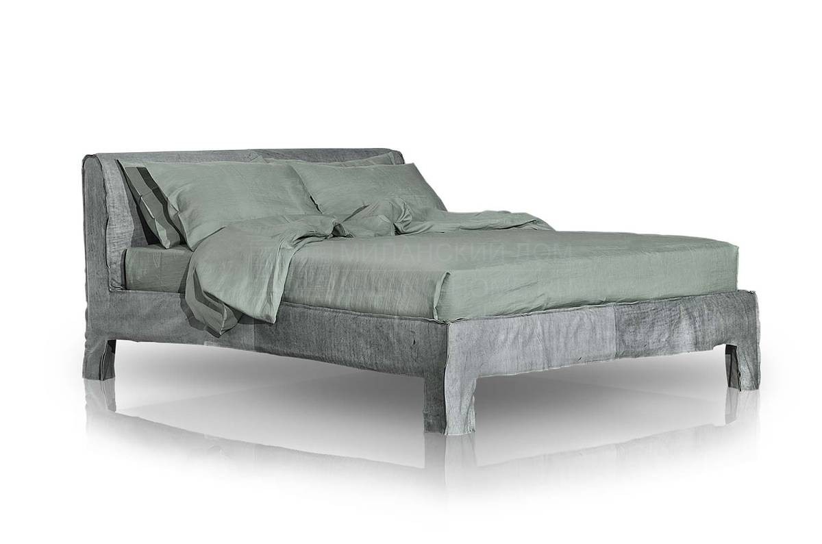 Кожаная кровать Summer из Италии фабрики BAXTER