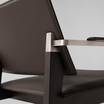 Кожаное кресло Tempo armchair — фотография 9