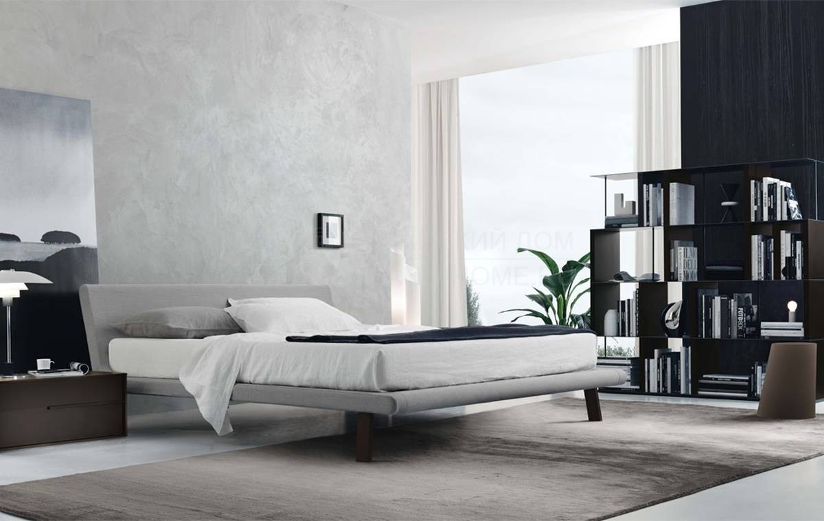 Кровать с мягким изголовьем Tullybed/bed из Италии фабрики JESSE