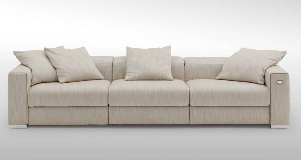 Прямой диван Abbraccio sofa из Италии фабрики FENDI Casa