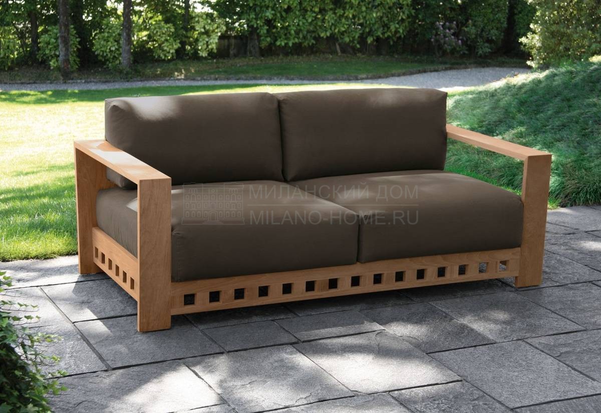 Прямой диван Square sofa из Италии фабрики MERIDIANI