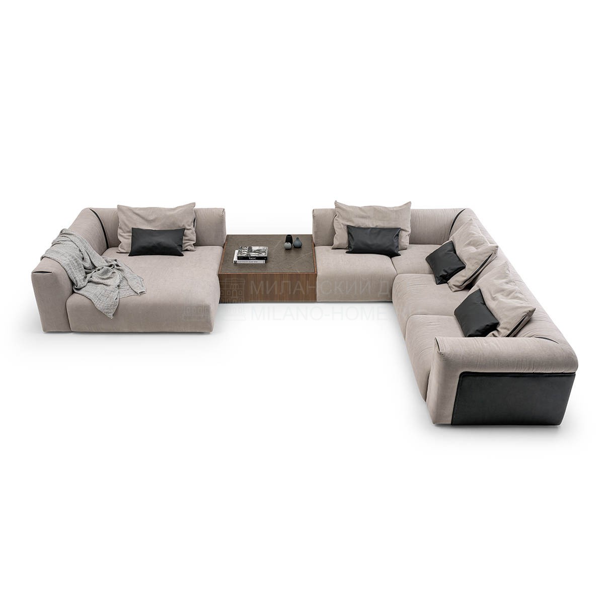 Модульный диван Soul modular sofa из Италии фабрики TURRI