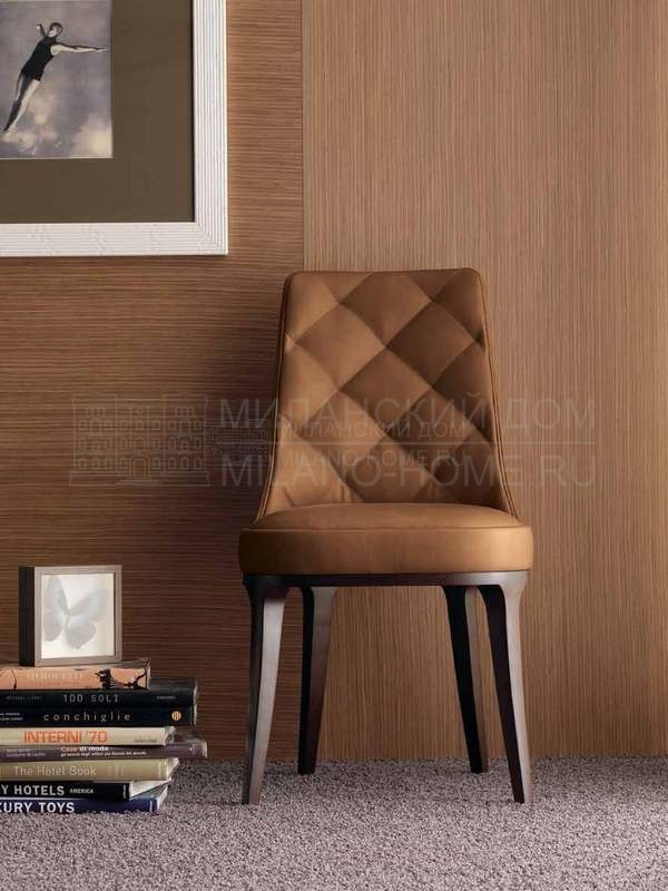 Кожаный стул Aline / chair из Италии фабрики BASTIANELLI HOME