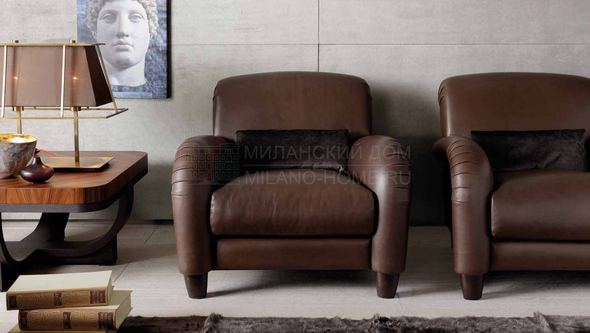 Кожаное кресло Edith / little-armchair из Италии фабрики BASTIANELLI HOME