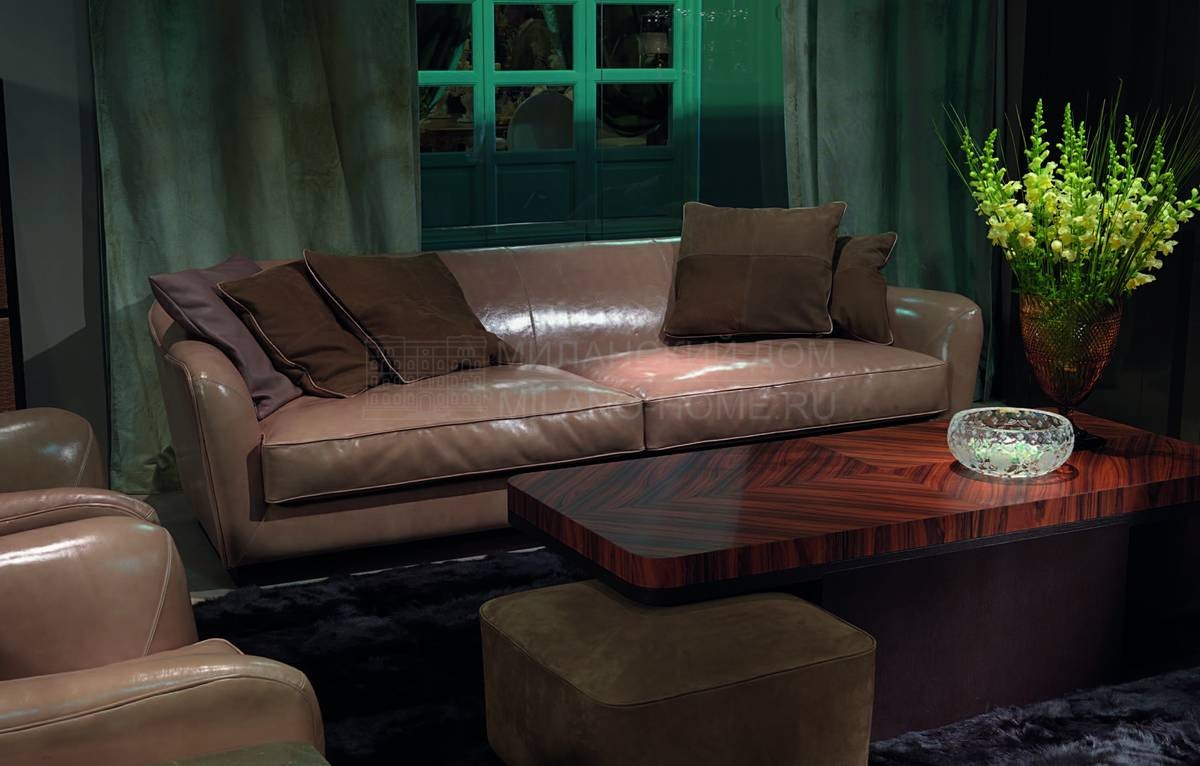 Прямой диван Sebastien / sofa из Италии фабрики BASTIANELLI HOME