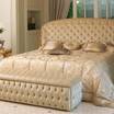 Кровать с мягким изголовьем Cleos bed (bedhead+bed steads)