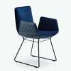 Лаунж кресло Amelie armchair blue