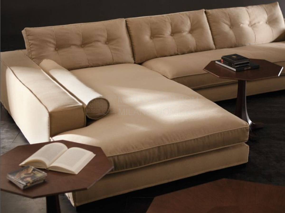 Прямой диван Mavra 40202 - 40208 из Италии фабрики ANGELO CAPPELLINI OPERA