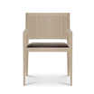 Полукресло Domicile wood back armchair / art. 60007 — фотография 4