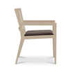 Полукресло Domicile wood back armchair / art. 60007 — фотография 5