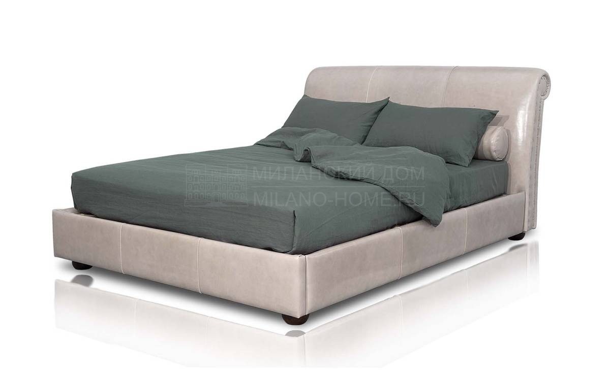 Кровать с мягким изголовьем Alfred из Италии фабрики BAXTER