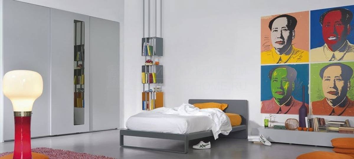 Односпальная кровать Martin/single-bed из Италии фабрики OLIVIERI
