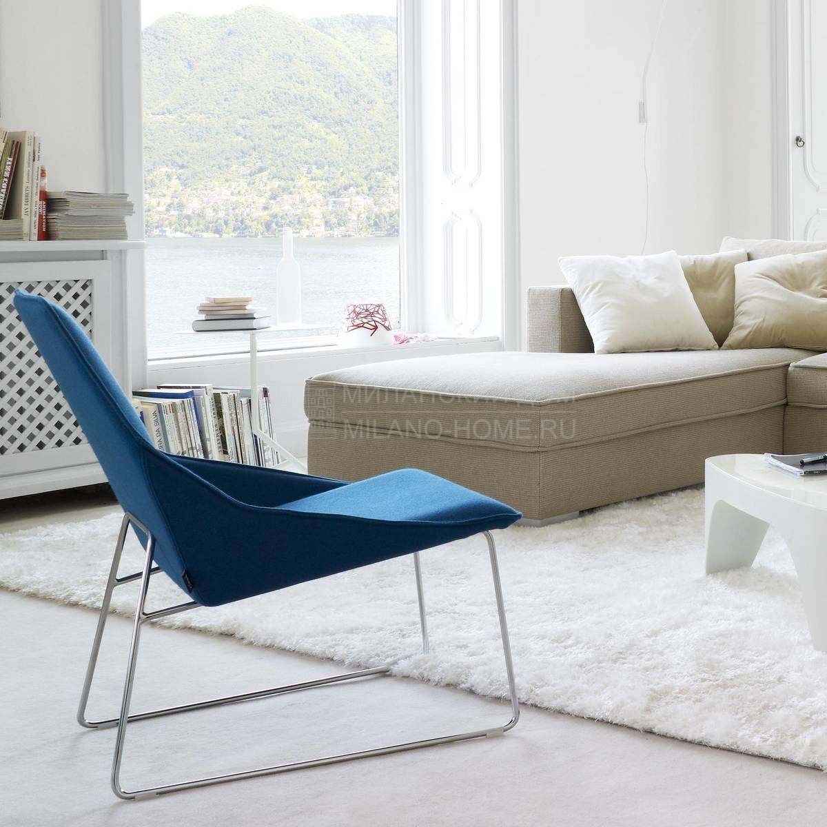 Кресло Elsa sleigh feet из Франции фабрики LIGNE ROSET