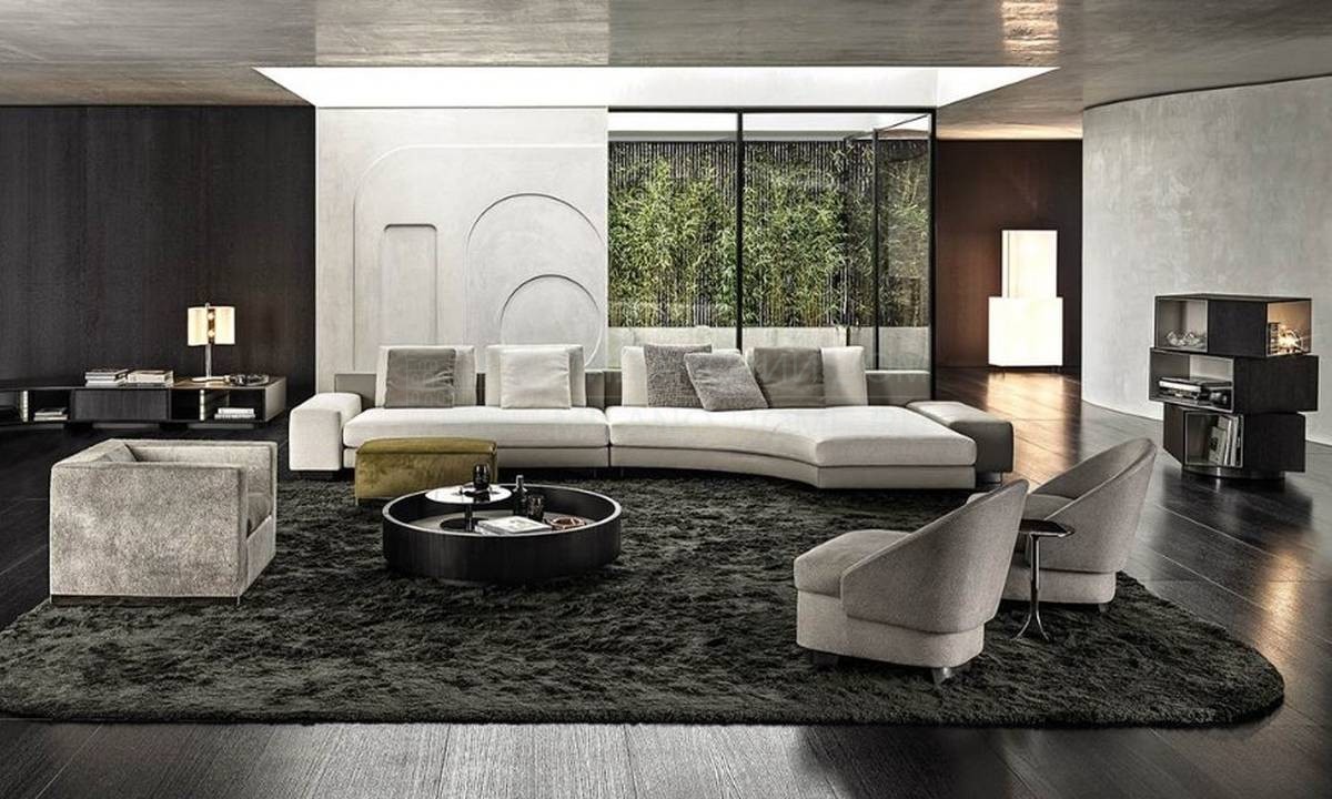 Угловой диван Daniels sofa из Италии фабрики MINOTTI