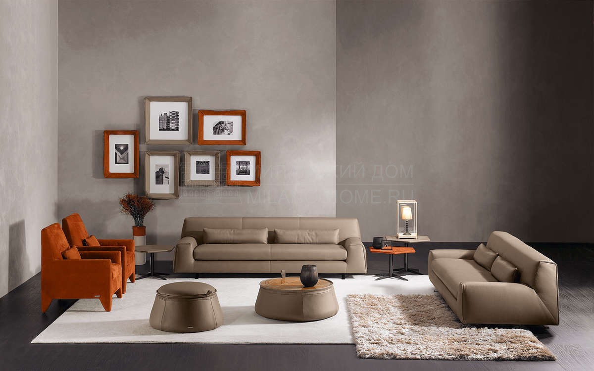 Прямой диван Pook sofa  из Италии фабрики PRIANERA