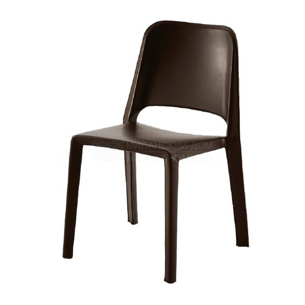 Кожаный стул Kate 2089 leather из Италии фабрики ZANOTTA