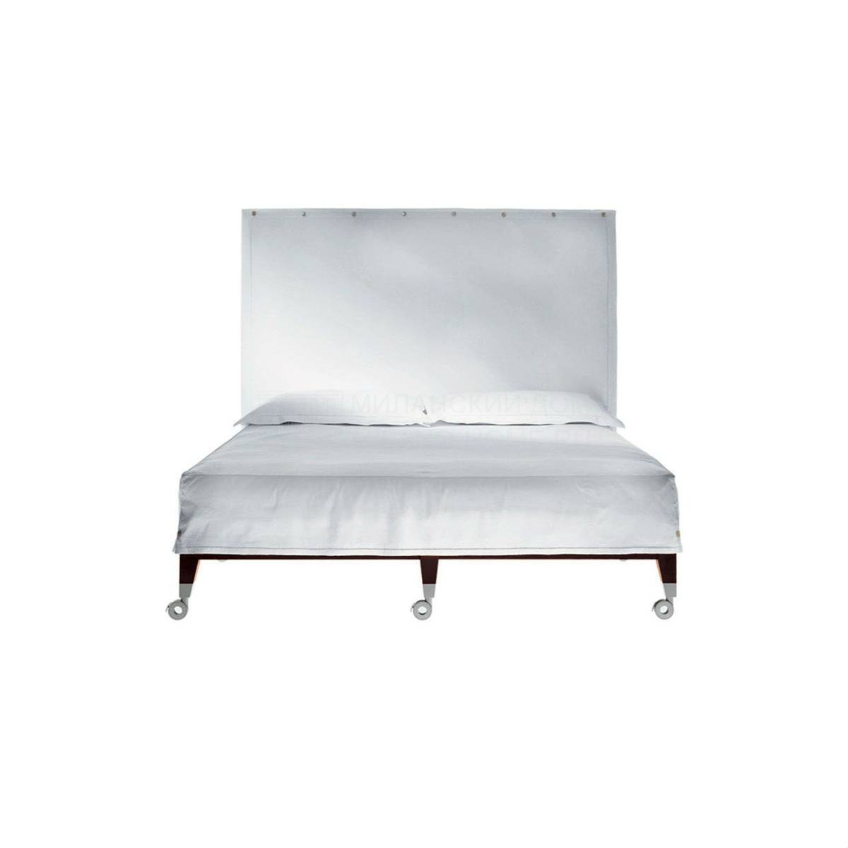 Кровать с мягким изголовьем Neoz bed из Италии фабрики DRIADE