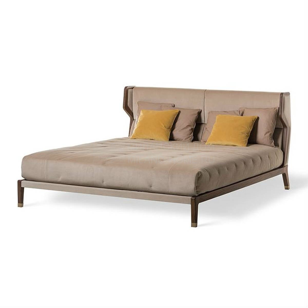 Кровать с мягким изголовьем Greg bed из Италии фабрики MEDEA (Life style)
