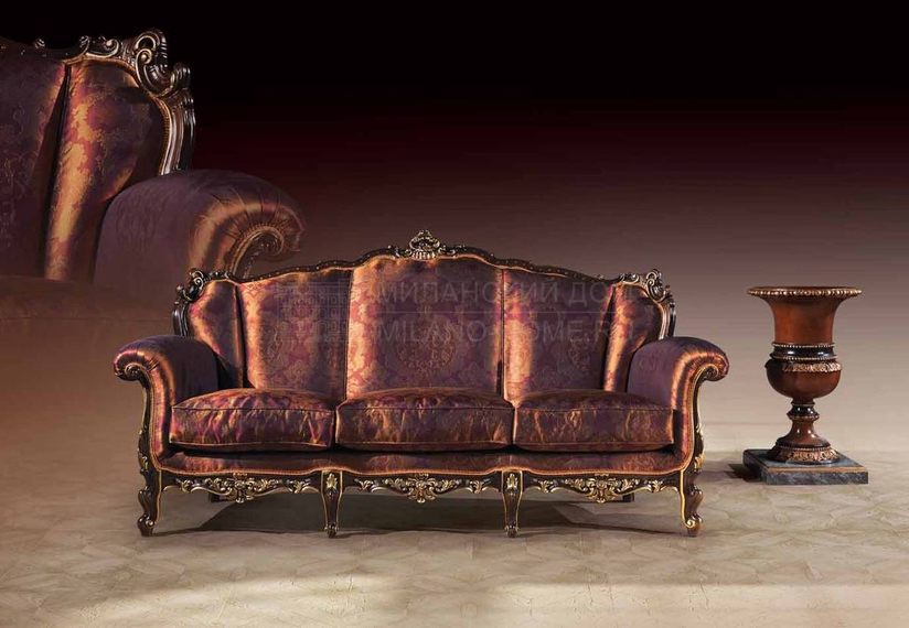 Прямой диван Cechov/574-D3 из Италии фабрики ANGELO CAPPELLINI 