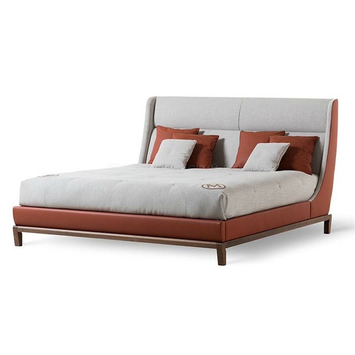 Кровать с мягким изголовьем Body bed из Италии фабрики MEDEA (Life style)