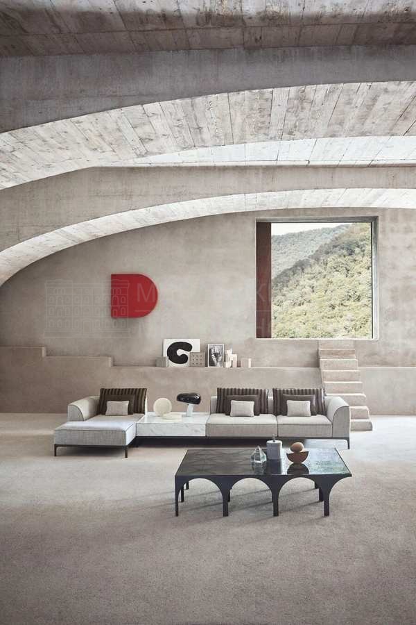 Модульный диван Five sofa modular из Италии фабрики FENDI Casa