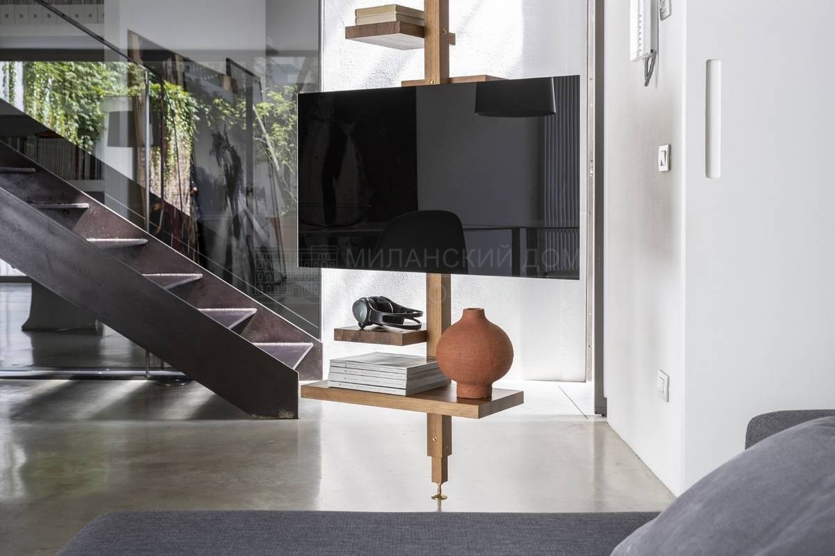 Мебель для ТВ Adelaide TV wood shelves из Италии фабрики MOGG