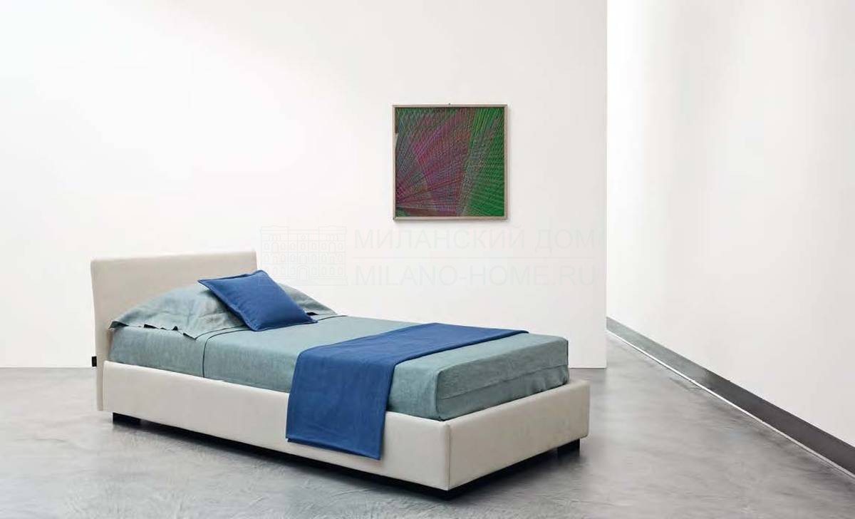 Кровать с мягким изголовьем Figi/bed-1 из Италии фабрики ORIZZONTI