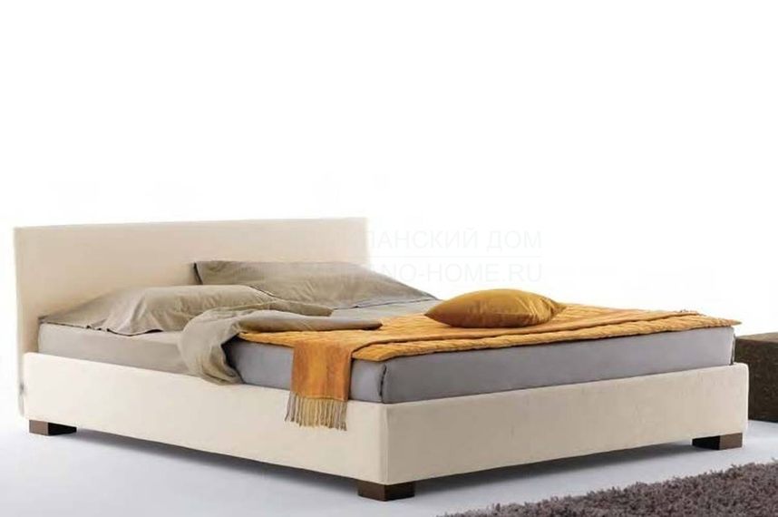 Кровать с мягким изголовьем Figi/bed-2 из Италии фабрики ORIZZONTI