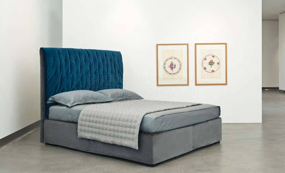 Кровать с мягким изголовьем Panarea/bed из Италия фабрики ORIZZONTI